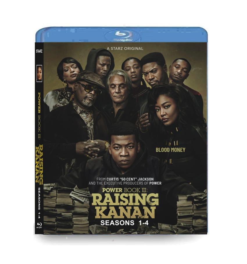 Power Book III: Raising Kanan Seasons 1-4 (2021-2025) 4-Disc Blu-ray - Complete Crime Drama Series
