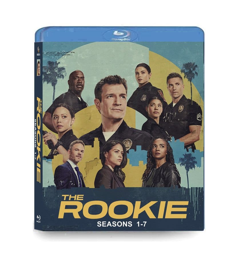 The Rookie: The Complete Series Seasons 1-7 (2018-2025) 7-Disc Set Blu-ray - Nathan Fillion Crime Drama
