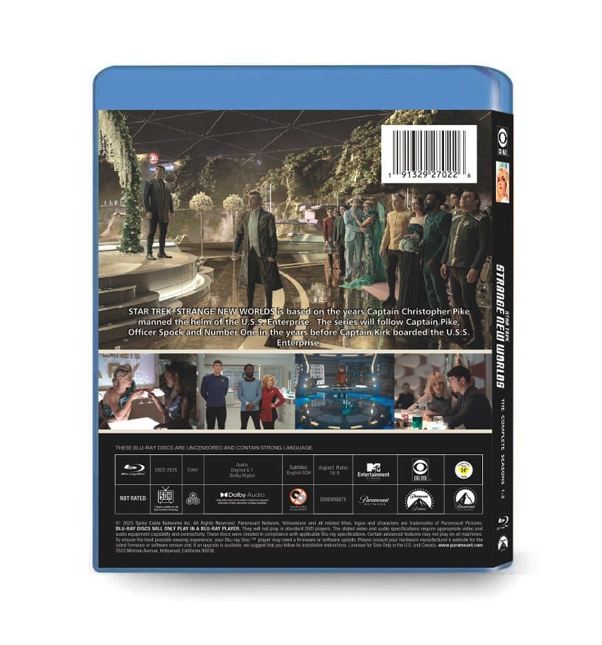 Star Trek: Strange New Worlds (2022-2025) 4-Disc Set Blu-ray - Sci-Fi Adventure - Image 2