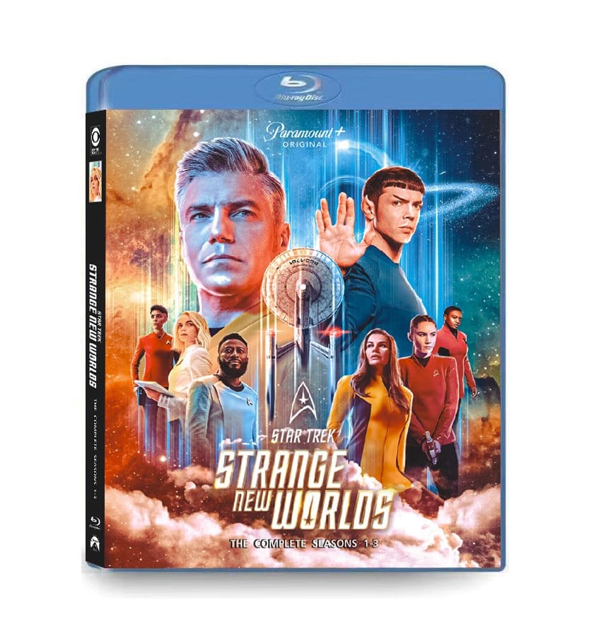 Star Trek: Strange New Worlds (2022-2025) 4-Disc Set Blu-ray - Sci-Fi Adventure