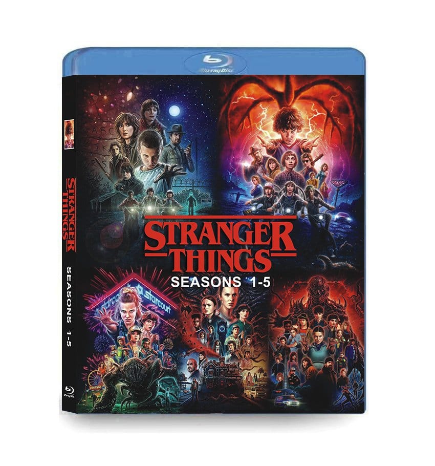 Stranger Things: The Complete Series Seasons 1-5 (2016-2025) 6-Disc Set Blu-ray - Netflix Original Collection