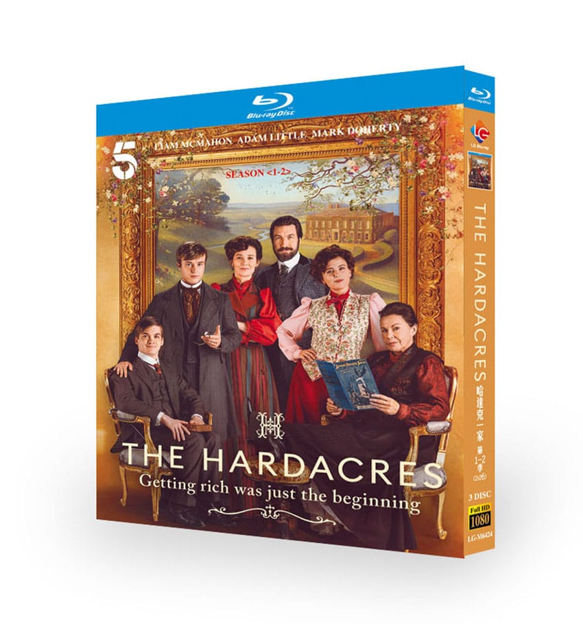 The Hardacres: Series 1 & 2 (2024-2026) 3-Disc Set Blu-ray