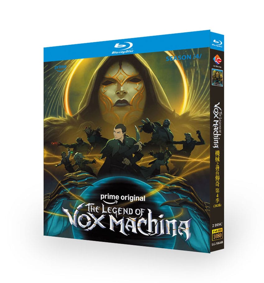 The Legend of Vox Machina Season 4 (2026) 2-Disc Set Blu-ray