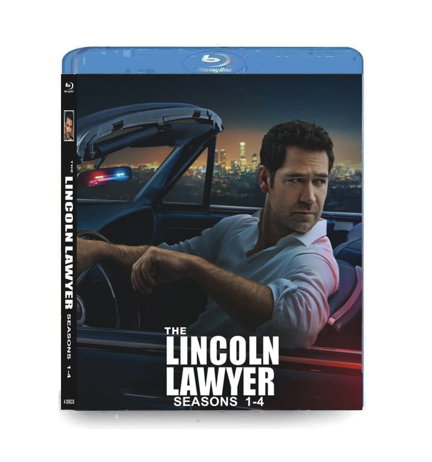 The Lincoln Lawyer: Seasons 1-4 (2022-2026) 4-Disc Set Blu-ray