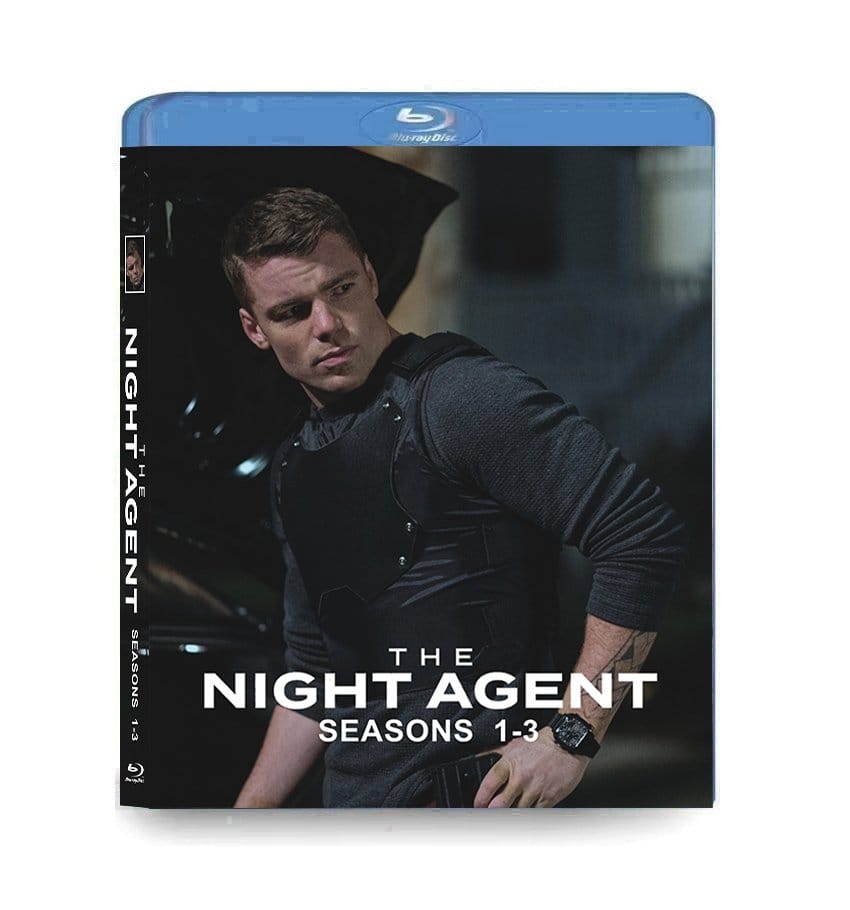 The Night Agent: Seasons 1-3 (2023-2026) 4-Disc Set Blu-ray - Netflix Action Thriller