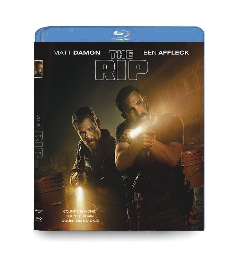 The Rip (2026) 1-Disc Set Blu-ray - Crime Thriller with Matt Damon & Ben Affleck