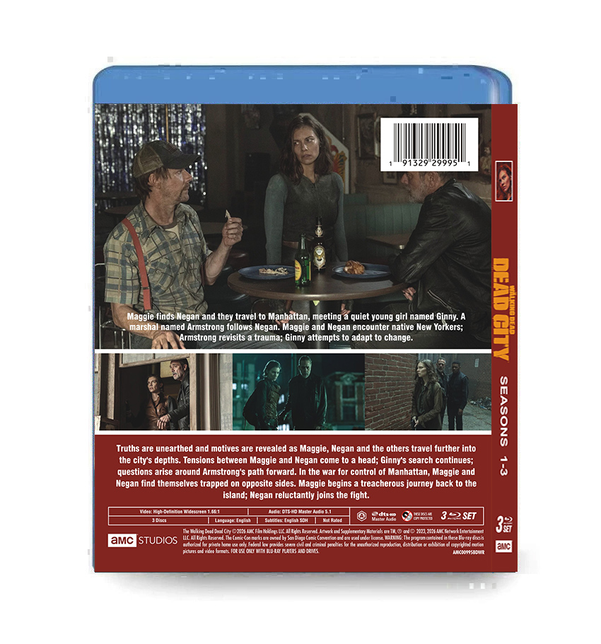 The Walking Dead: Dead City Complete Series Season 1-3 Blu-ray Box Set - Image 2