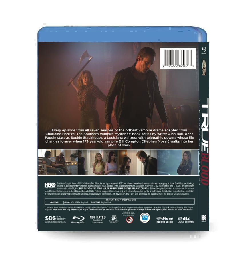 True Blood: The Complete Series Seasons 1-7 (2008-2014) 7-Disc Set Blu-ray - Image 2