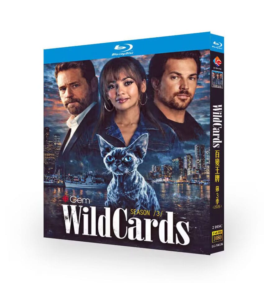 Wild Cards: Season 3 (2026) 2-Disc Set Blu-ray