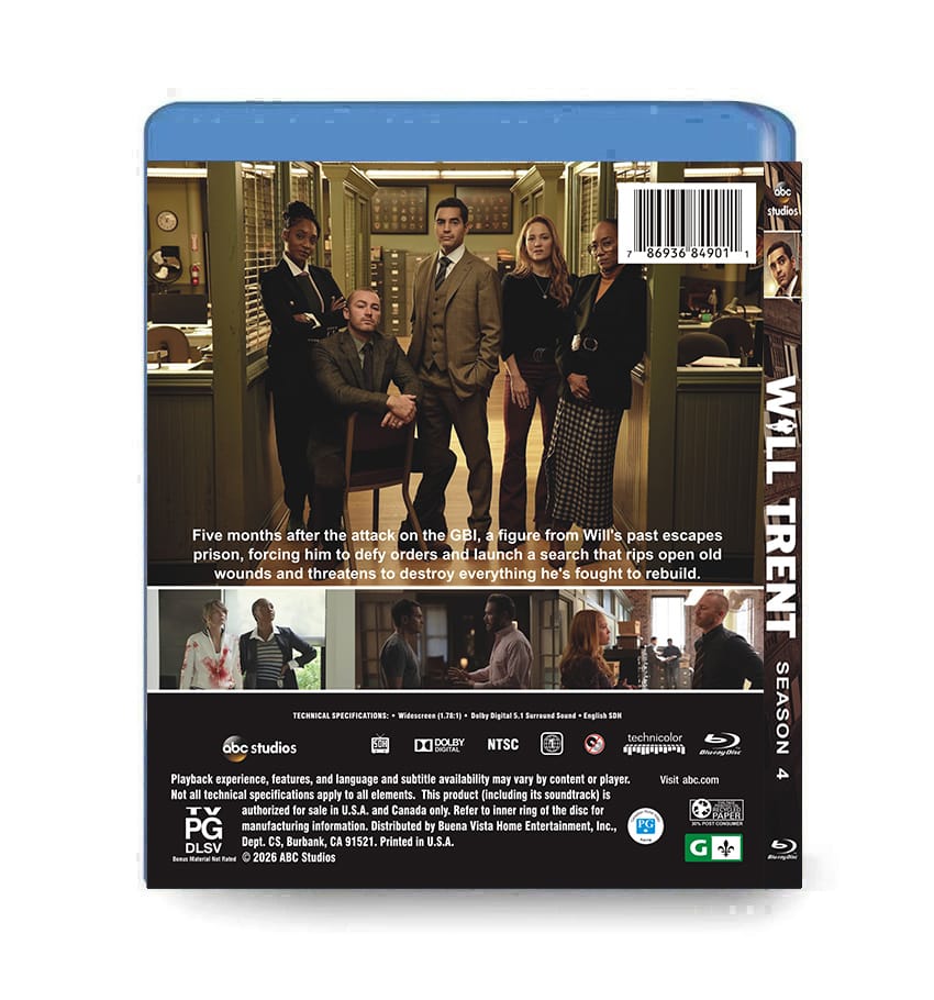 Will Trent: Season 4 (2026) 2-Disc Blu-ray - Episodes 1-18 - Image 2