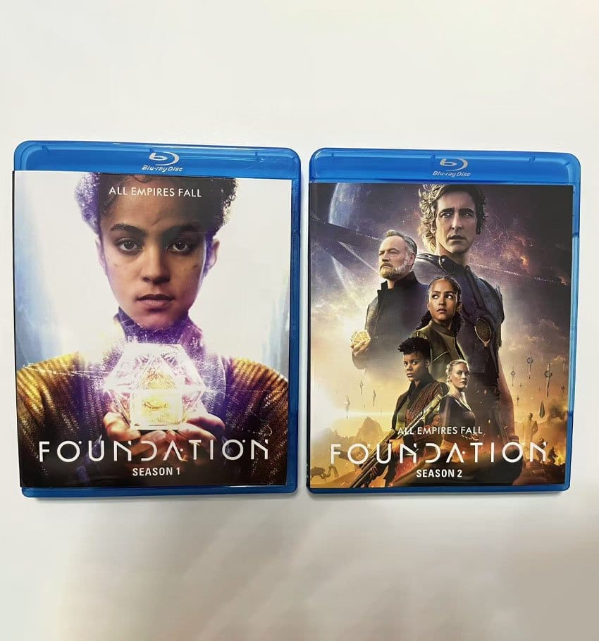 Foundation: Seasons 1-2 (2021-2023) 4-Disc Set Blu-ray - Apple TV+ Sci-Fi Epic