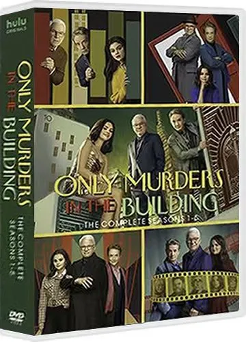 Only Murders in the Building Series 1-5 (10-Disc DVD Box Set 2021-2025)