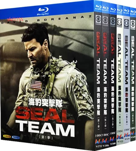 SEAL Team Series 1-6 (15-Disc Blu-ray Box Set 2017-2022)