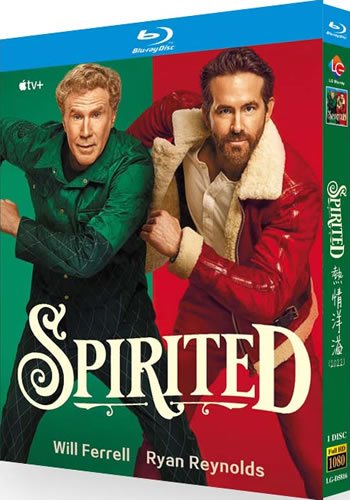 Spirited 2022 Blu-ray Region Free New Sealed Movie