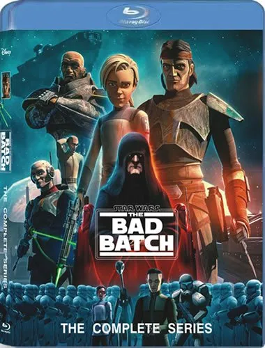 Star Wars The Bad Batch Series 1-3 (3-Disc Blu-ray Box Set 2021-2024)