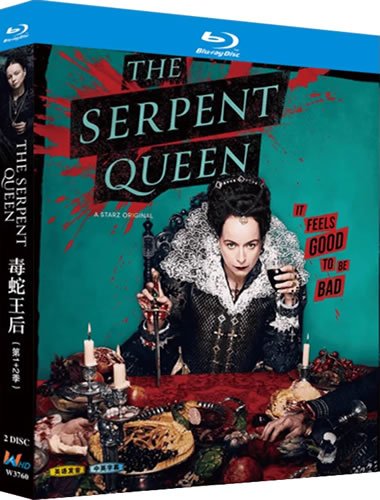 The Serpent Queen Series 1-2 (2-Disc Blu-ray Box Set 2022-2024)